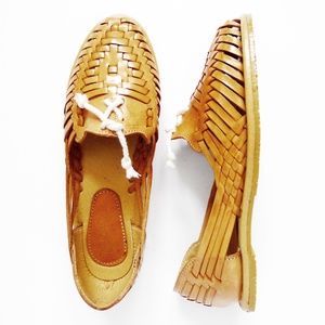 NEW Handmade Mexican Leather Oxford Huaraches US 8